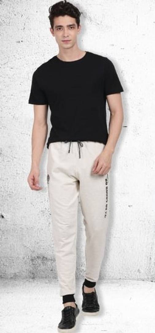 COTTON RICH PRINTED JOGGERS