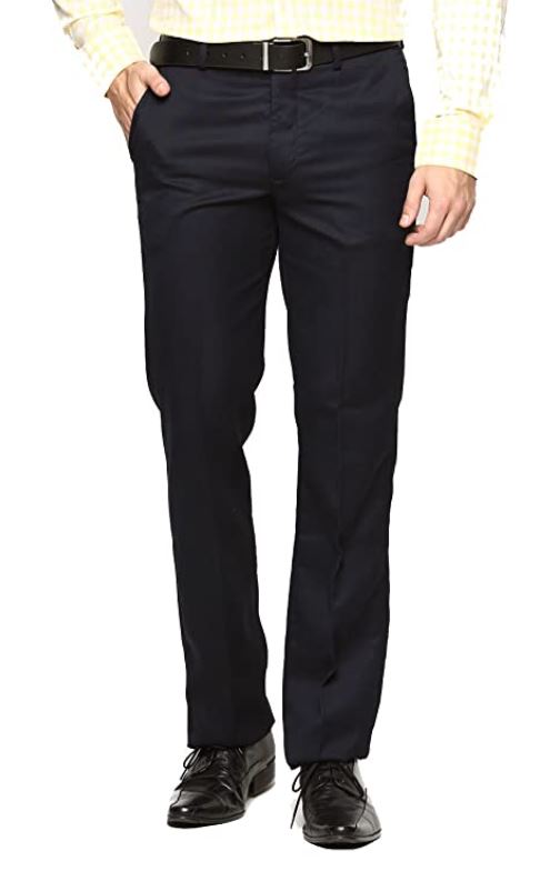 ELANHOOD Men Trousers Pant/Combo Relaxed Fit Formal Pant For Men/Regular Fit  Formal Trousers/ Pants