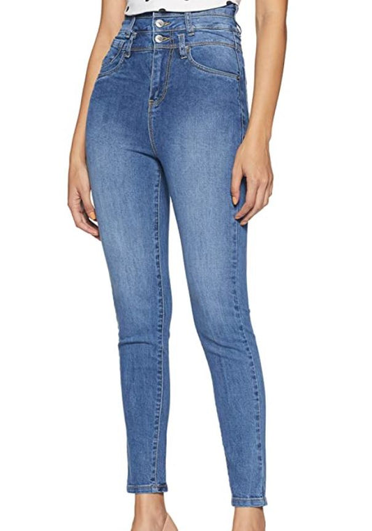 Women's Blue Skinny Jeans