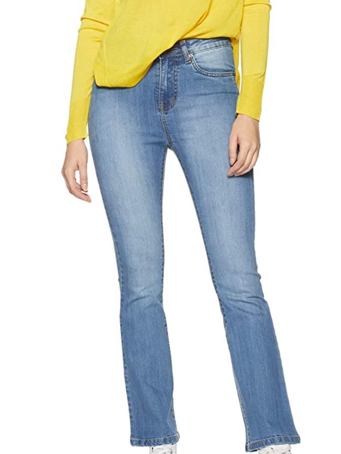 Women's Blue Boot Cut Jeans