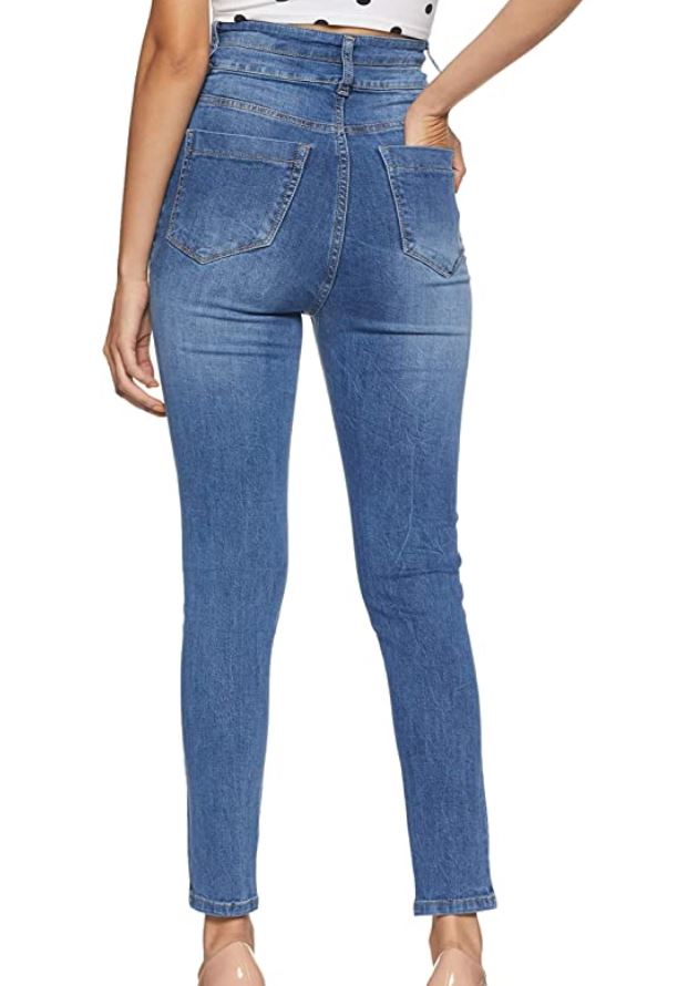 Women's Blue Skinny Jeans