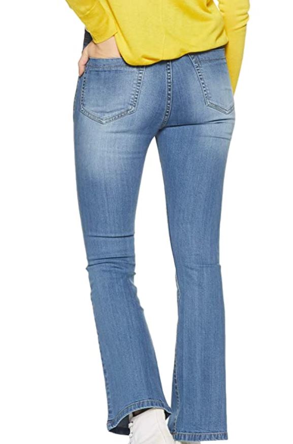 Women's Blue Boot Cut Jeans