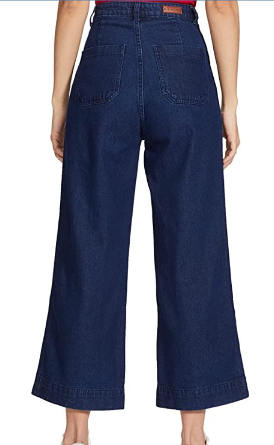 Women's Blue Loose Fit Jeans