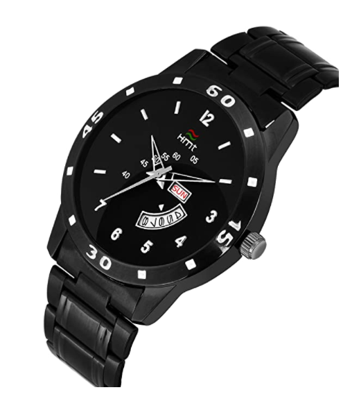 HEMT Blue Dial Black Strap Analog watch for Men - HM-GR100-BLU-BLK