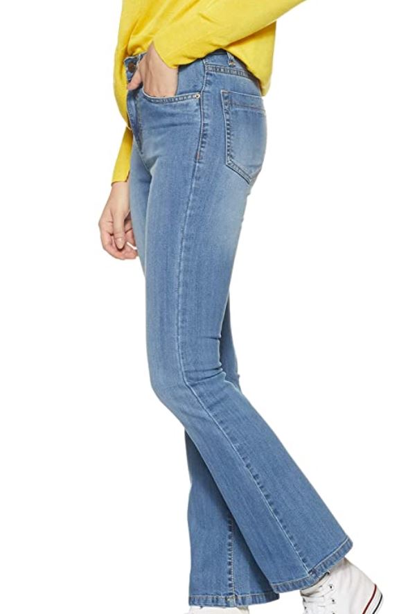 Women's Blue Boot Cut Jeans