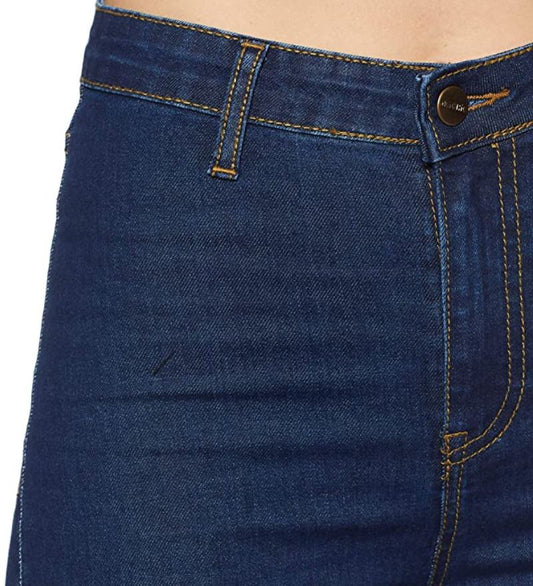 Women's Dark Blue Skinny Fit Jeans