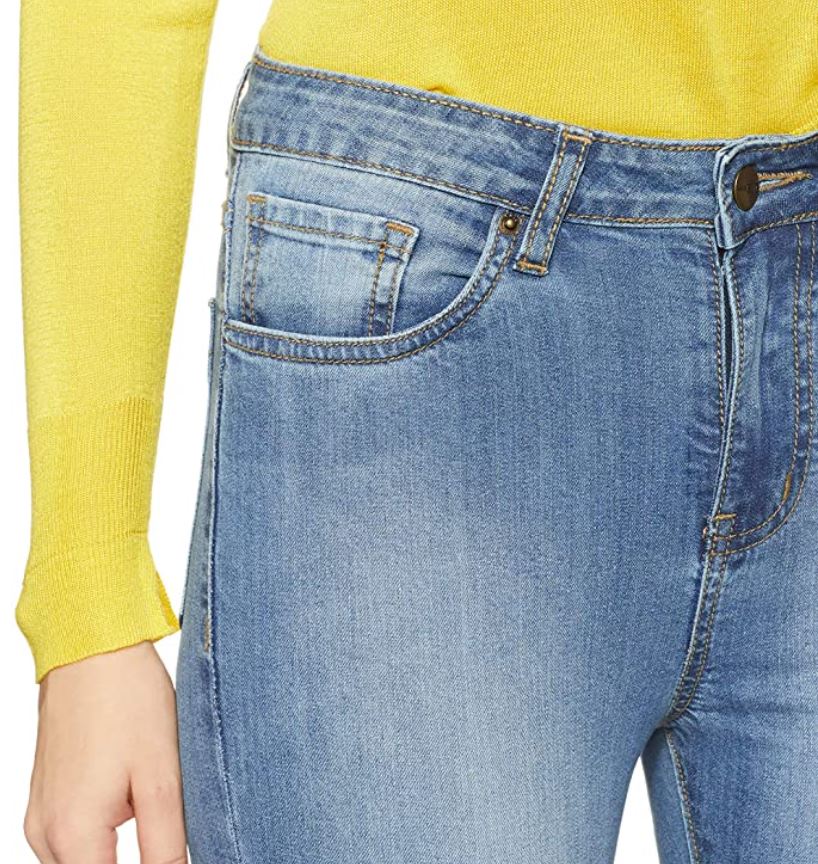 Women's Blue Boot Cut Jeans