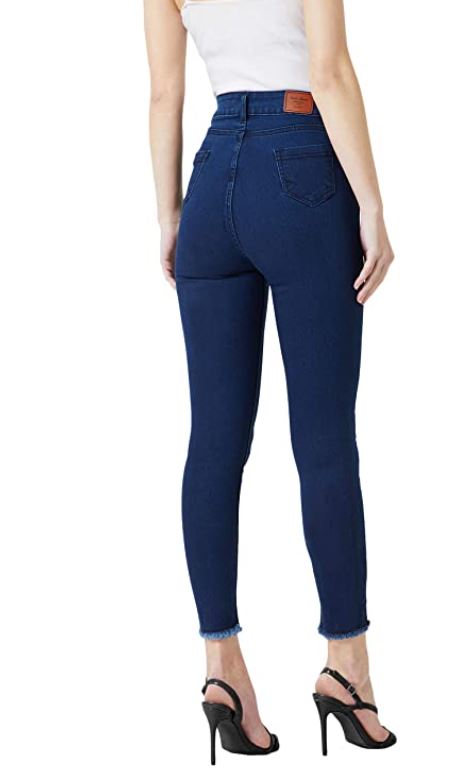 Women's Black Skinny High Rise Jeans