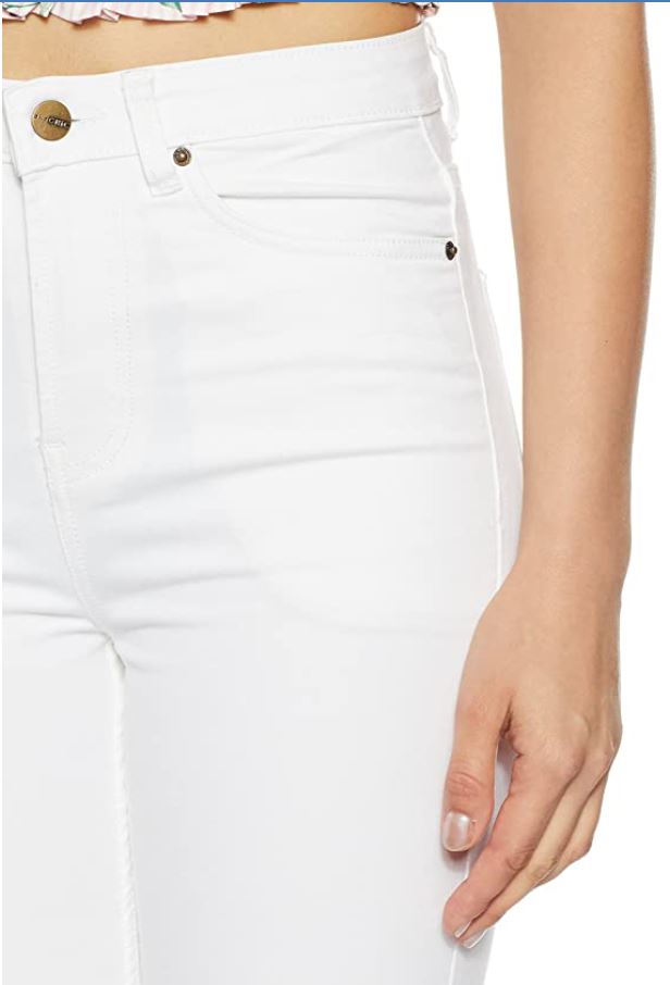 Women's White Skinny Fit Jeans