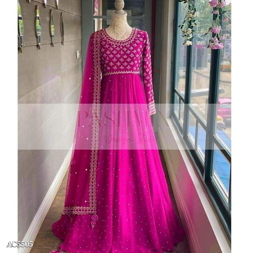 Designer Embroidery Gown