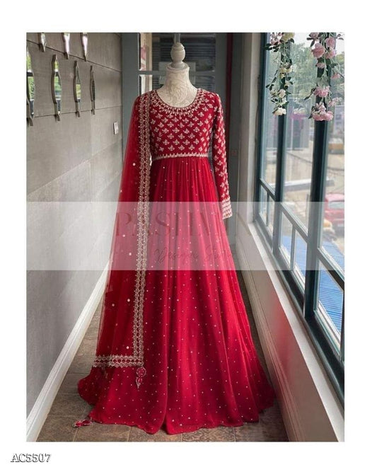 Designer Embroidery Gown