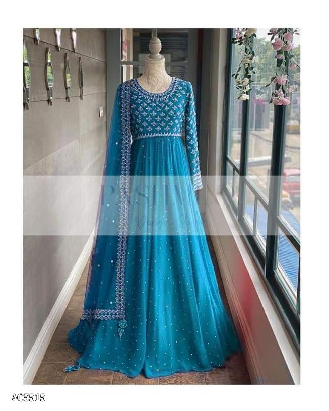 Designer Embroidery Gown