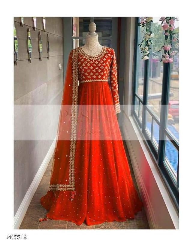 Designer Embroidery Gown