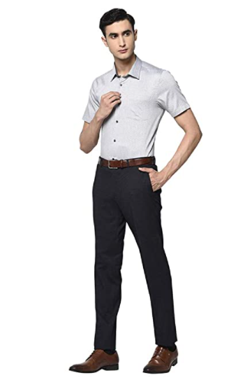 Dark Navy Coloured Mens Trouser