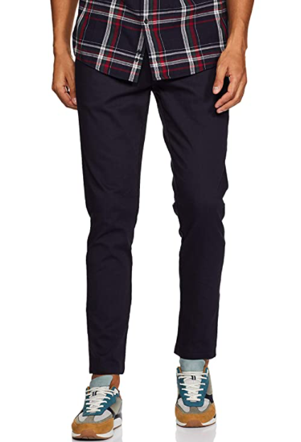 Men's Skinny Fit Casual Trouser
