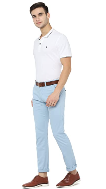 Buy Men Orange Slim Fit Solid Full Sleeves Casual Shirts Online - 775716 | Allen  Solly
