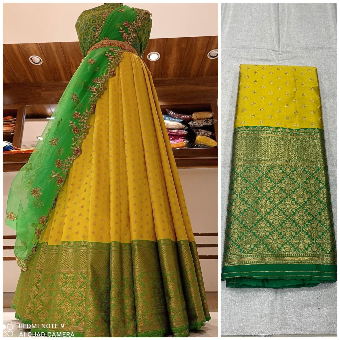 Kanjiveram Silk Zari Lehanga