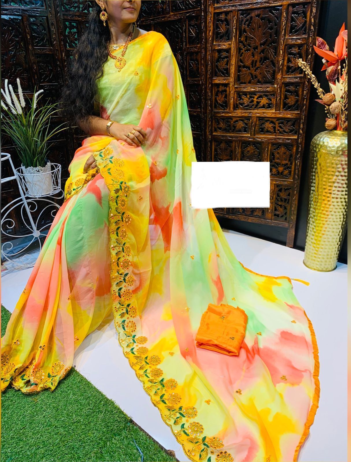 Georgette Saree