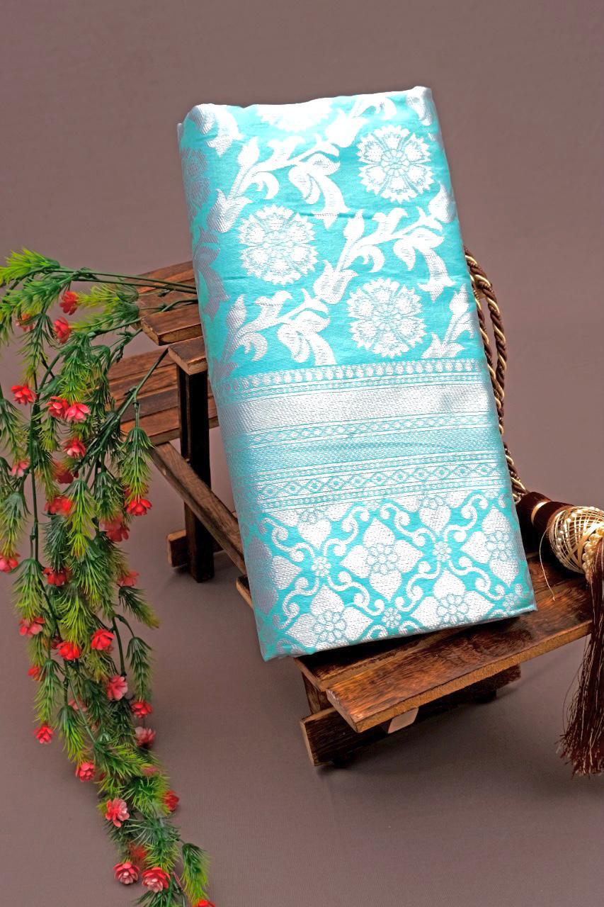 Soft Lichi Silk Saree