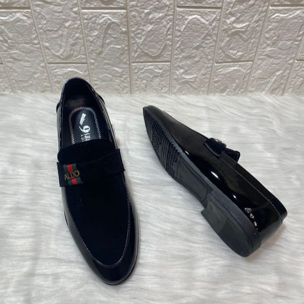 Aldo Patent Men's Loafers Shoes