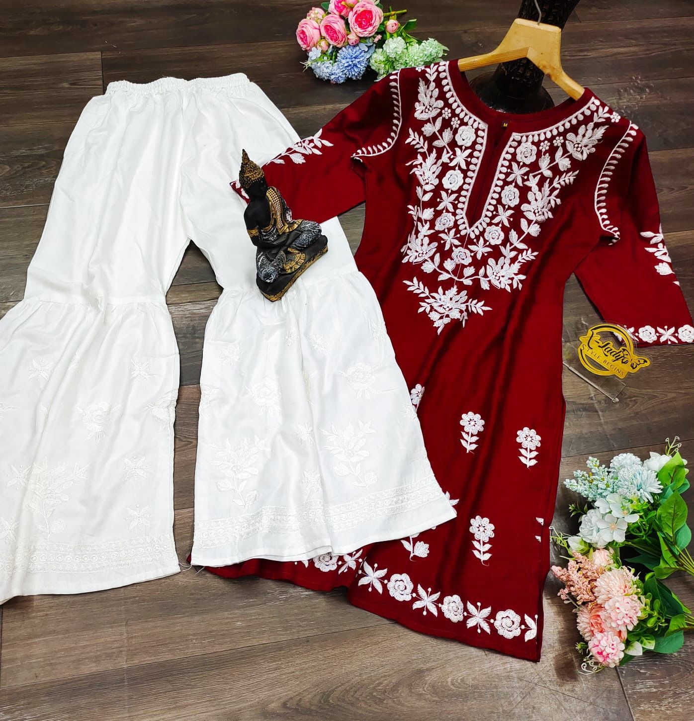 Sharara kurti set