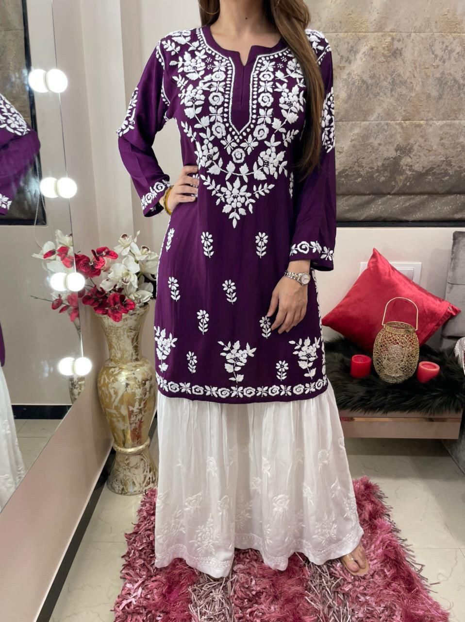 Sharara kurti set