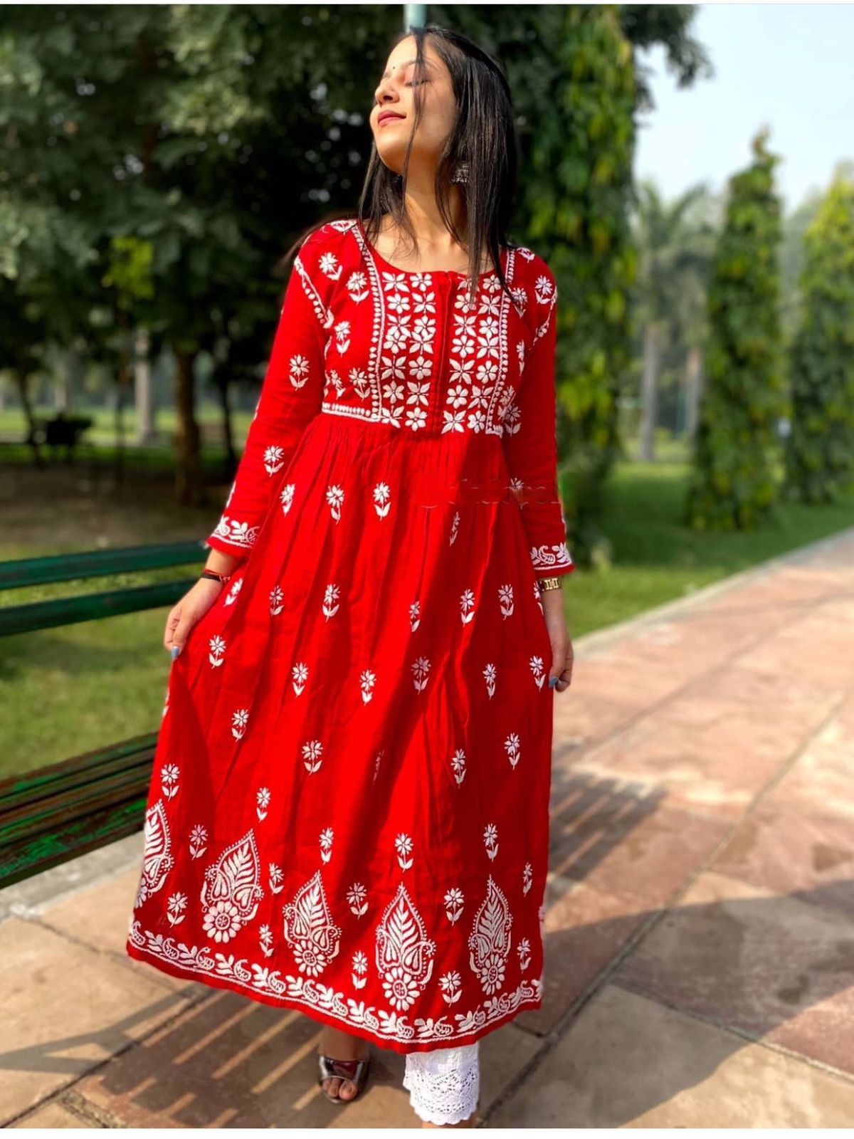 Anarkali gown