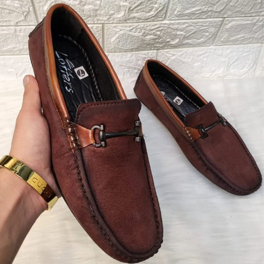 Suede Loafers